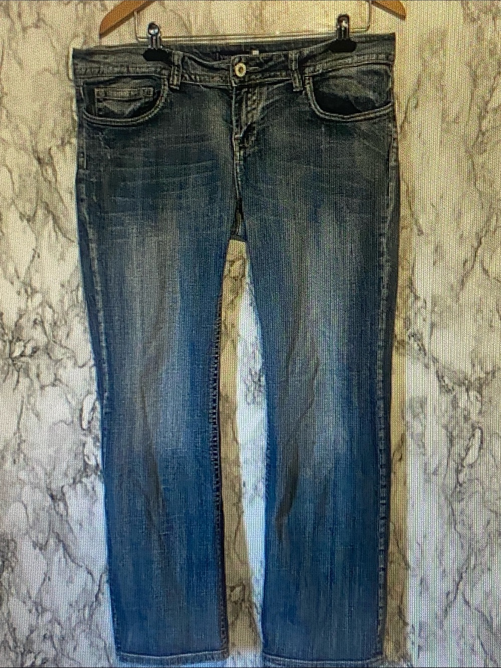 Vigoss Women's Faded Blue Bootcut Jeans